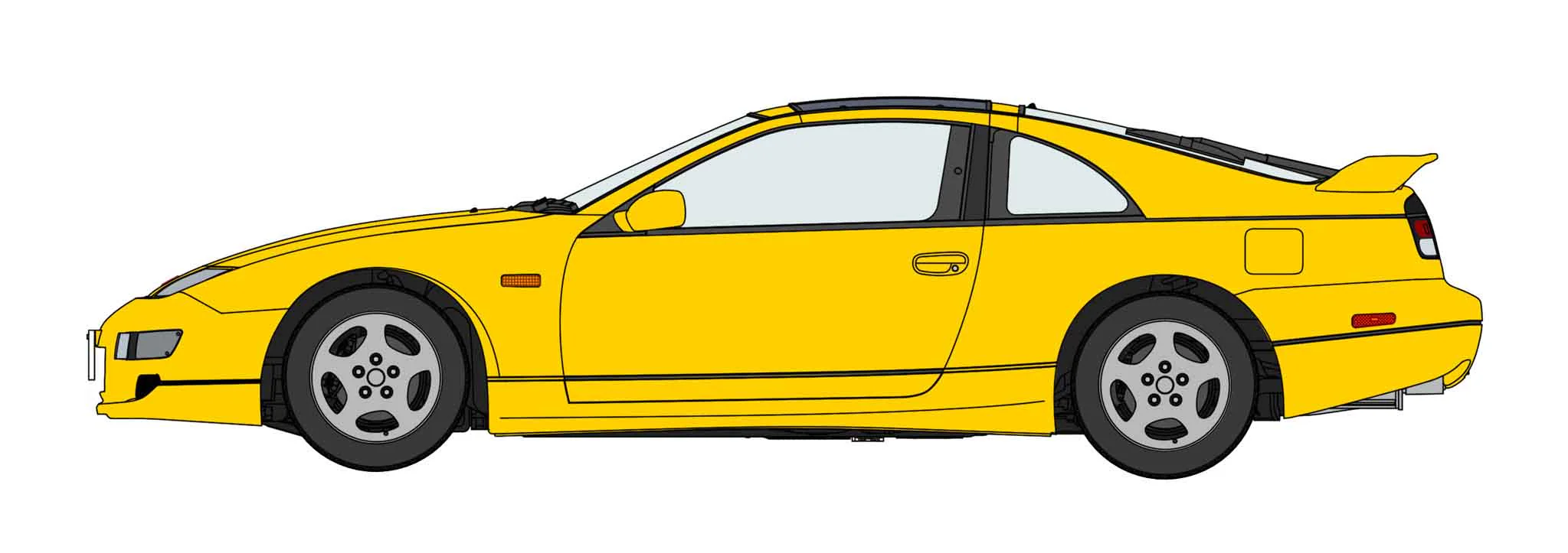 Hasegawa 1/24 Nissan Fairlady Z (Z32) Version R TWIN TURBO 2by2 (1998)