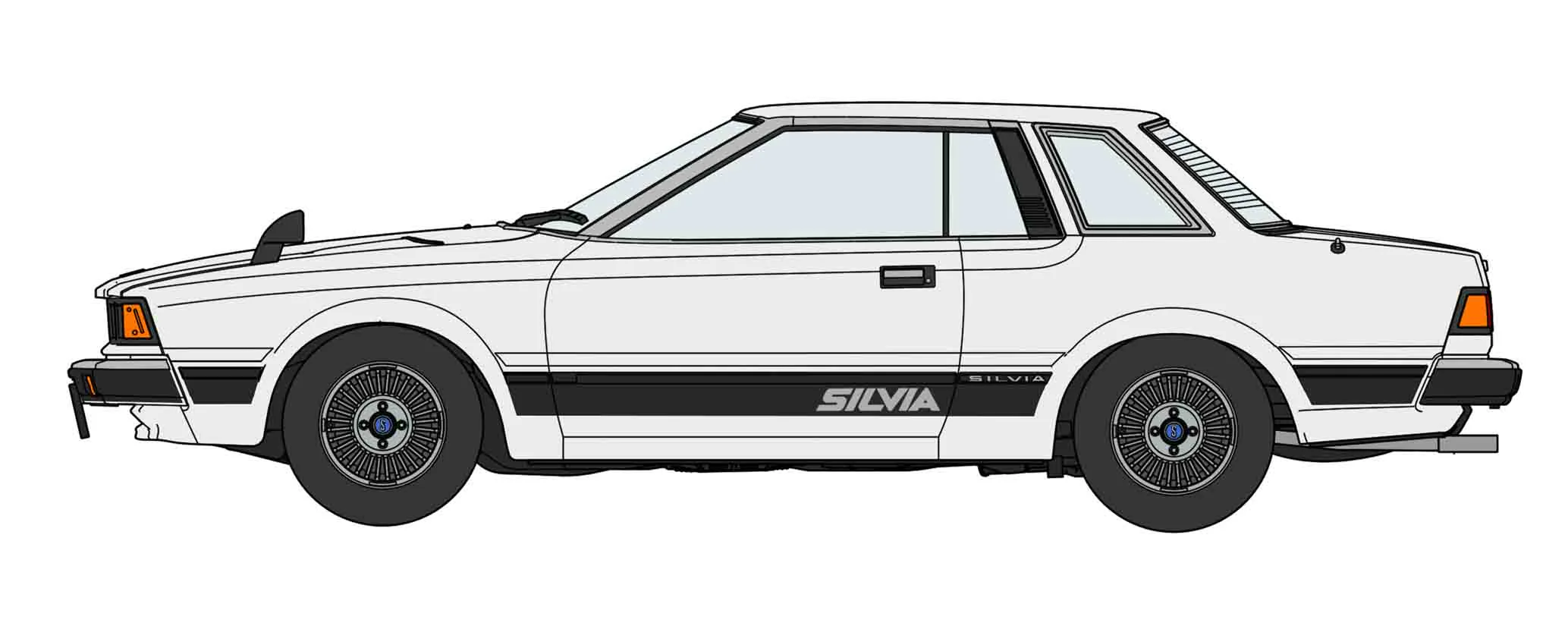 Hasegawa 1/24 NISSAN SILVIA (S110) EARLY VERSION HT 2000ZSE-X (1979)