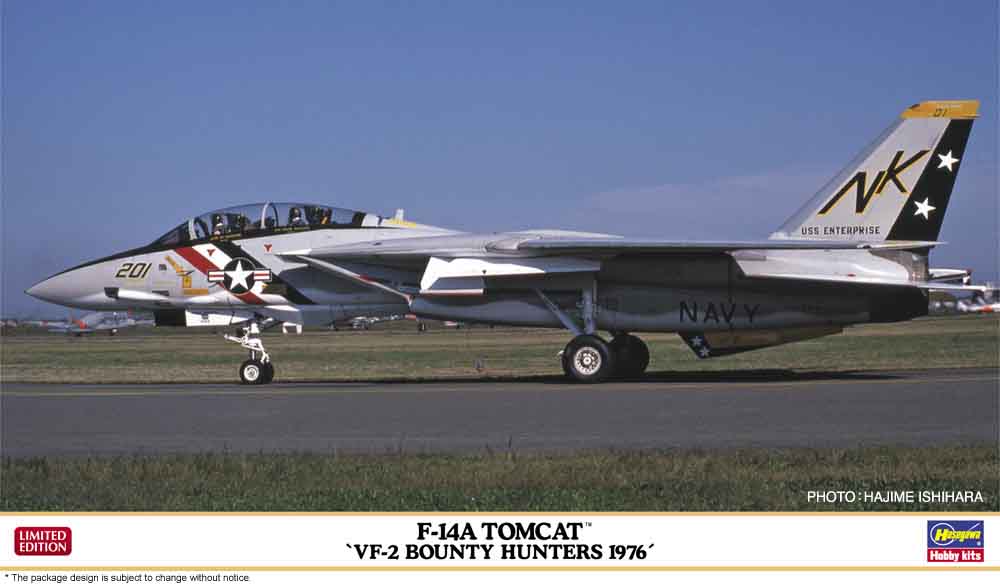 Hasegawa 1/72 F-14A Tomcat "VF-2 Bounty Hunters 1976"