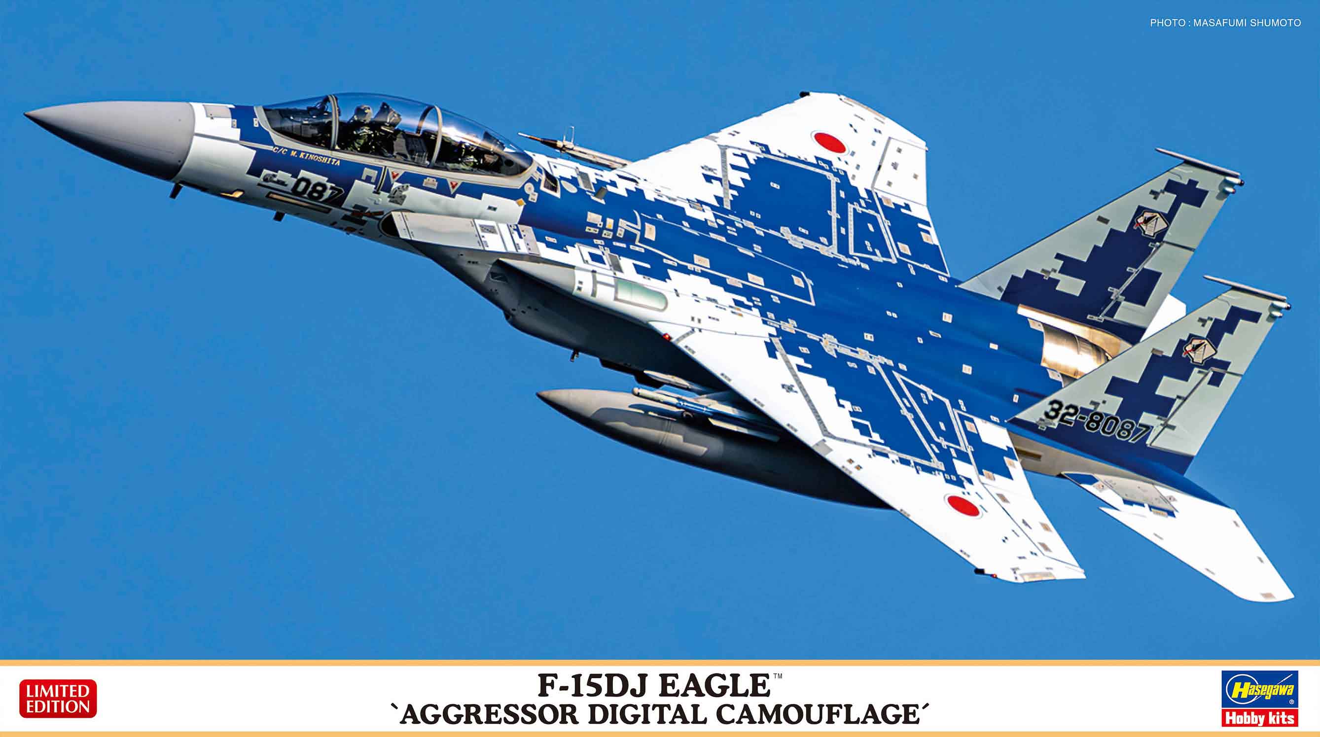 Hasegawa 1/72 F-15DJ Eagle "Aggressor Digital Camouflage"