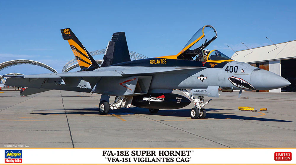 Hasegawa 1/72 F/A-18E Super Hornet 'VFA-151 Vigilantes CAG', Limited Edition