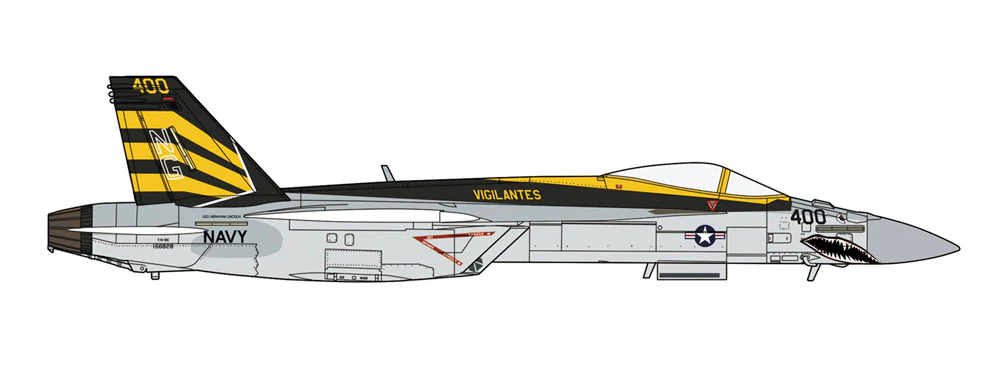 Hasegawa 1/72 F/A-18E Super Hornet 'VFA-151 Vigilantes CAG', Limited Edition - Image 2