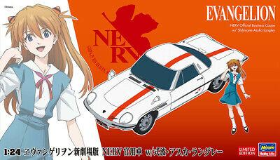 Rebuild of Evangelion NERV Official Business Coupe w/ Shikinami Asuka Langley 1/24 Scale Model Kit - Image 2