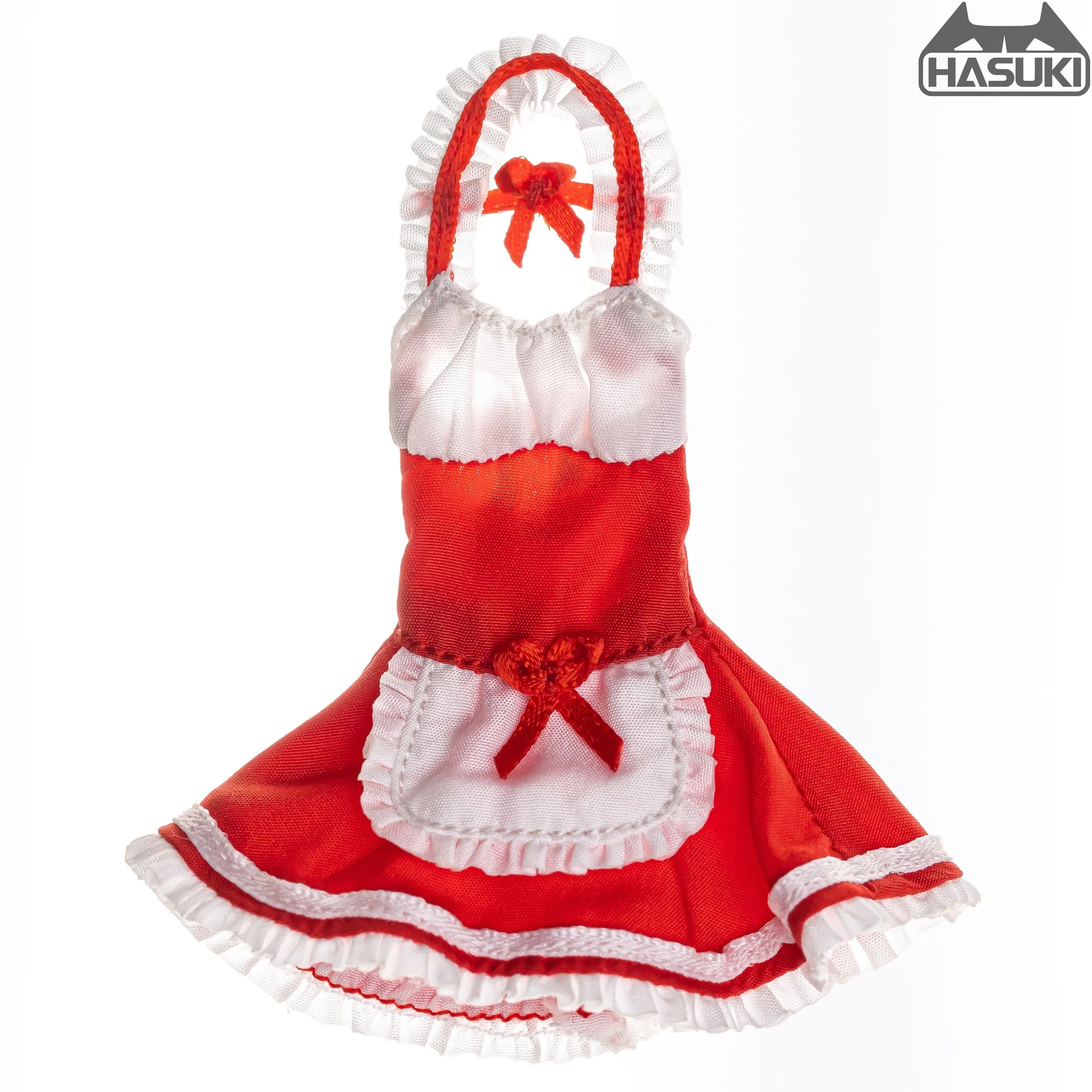 Hasuki 1/12 CS010B Movable Figure Maid Outfit (Red) - Image 2