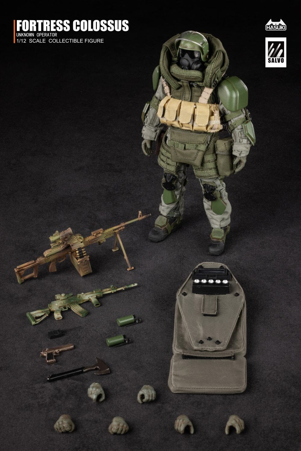 Hasuki Salvo (Fortress Colossus Unknown Operator) 1/12 Scale Figure - Image 15