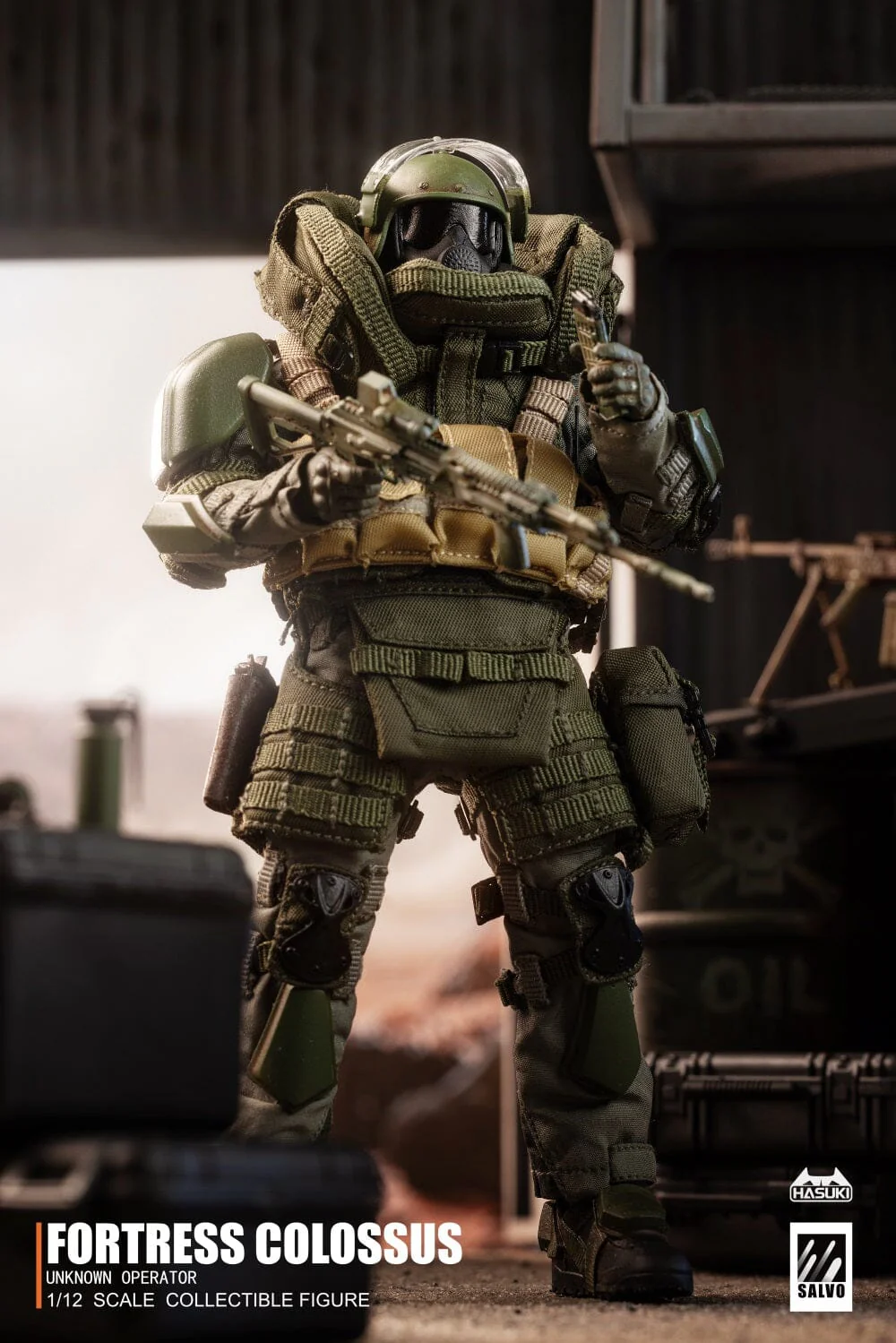 Hasuki Salvo (Fortress Colossus Unknown Operator) 1/12 Scale Figure - Image 2