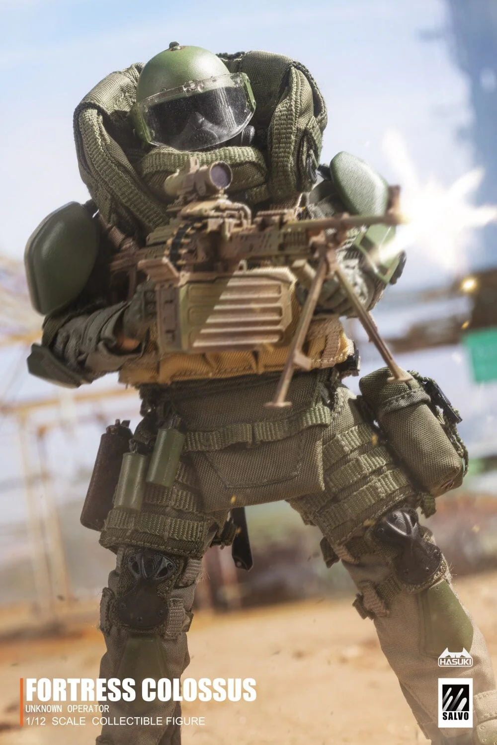 Hasuki Salvo (Fortress Colossus Unknown Operator) 1/12 Scale Figure - Image 4