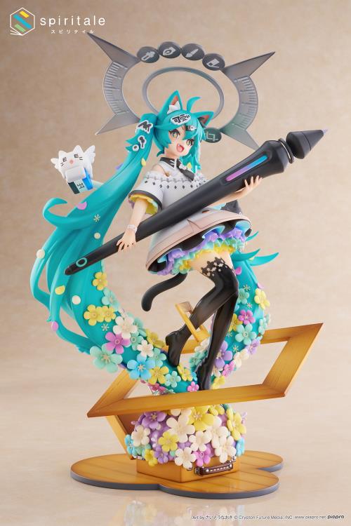 Hatsune Miku x Naoki Saito Spiritale My Figure Making! (The Painter Ver.) 1/7 Scale Figure - Image 14