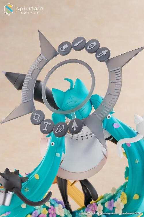 Hatsune Miku x Naoki Saito Spiritale My Figure Making! (The Painter Ver.) 1/7 Scale Figure - Image 19