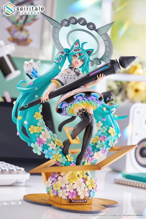 Hatsune Miku x Naoki Saito Spiritale My Figure Making! (The Painter Ver.) 1/7 Scale Figure - Image 2