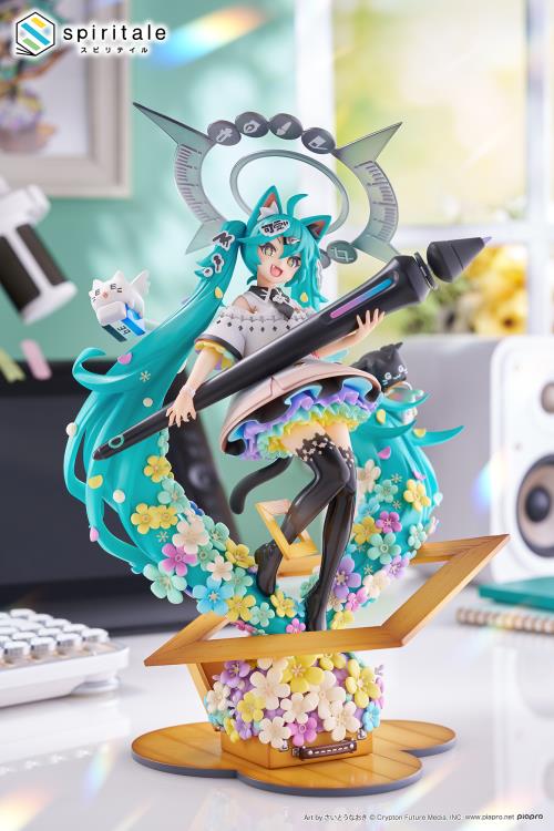 Hatsune Miku x Naoki Saito Spiritale My Figure Making! (The Painter Ver.) 1/7 Scale Figure - Image 3
