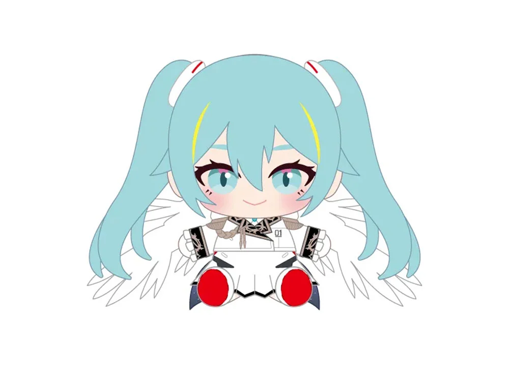 Gundam x Miku Anniversary Special Project Hatsune Miku x Wing Gundam Zero EW Plush