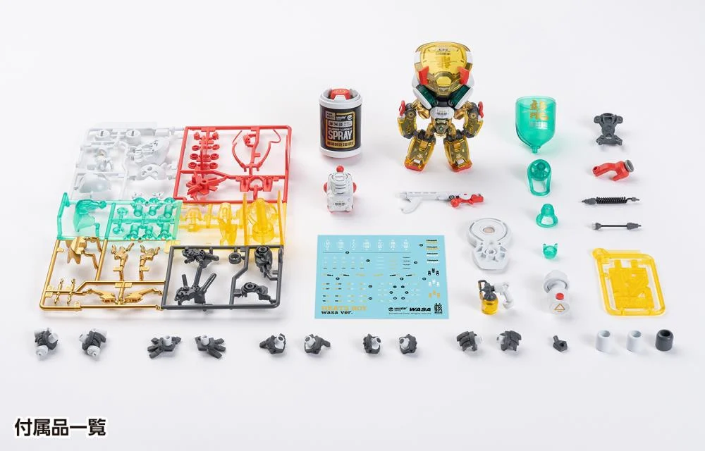 Heats Boy 2.0 (WASA Ver.) Figure with Giant Airbrush - Image 11