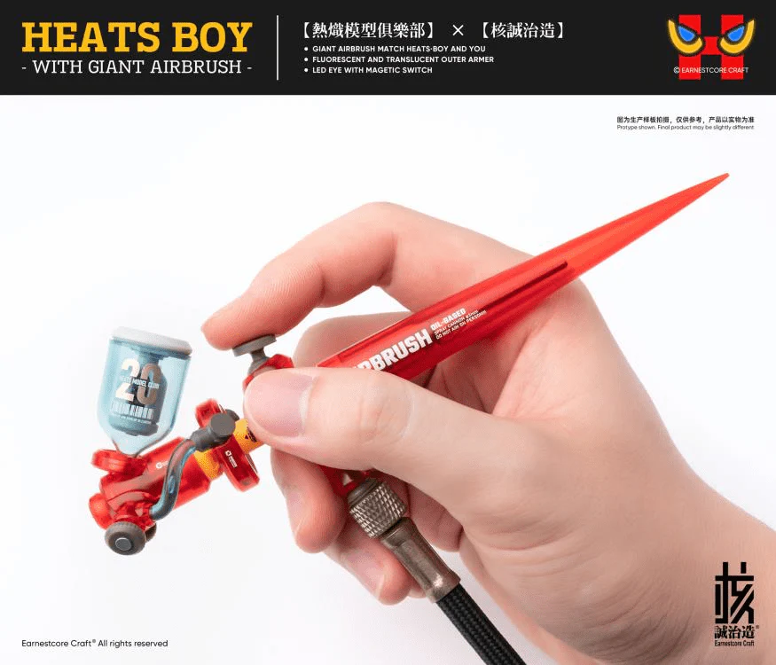 Heats Boy Figure with Giant Airbrush - Image 12