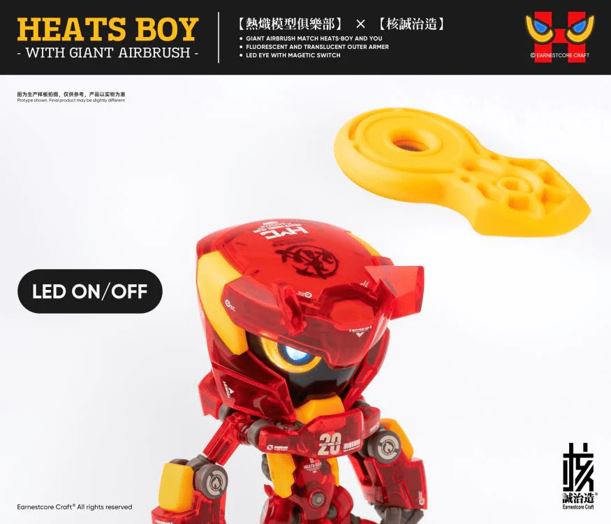 Heats Boy Figure with Giant Airbrush - Image 13