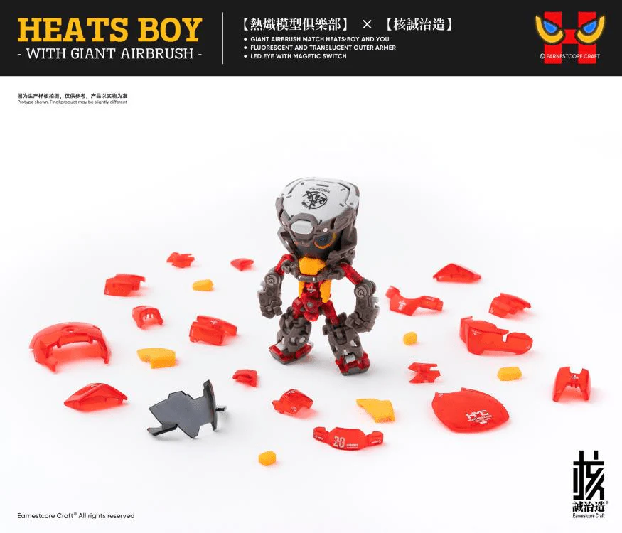 Heats Boy Figure with Giant Airbrush - Image 16