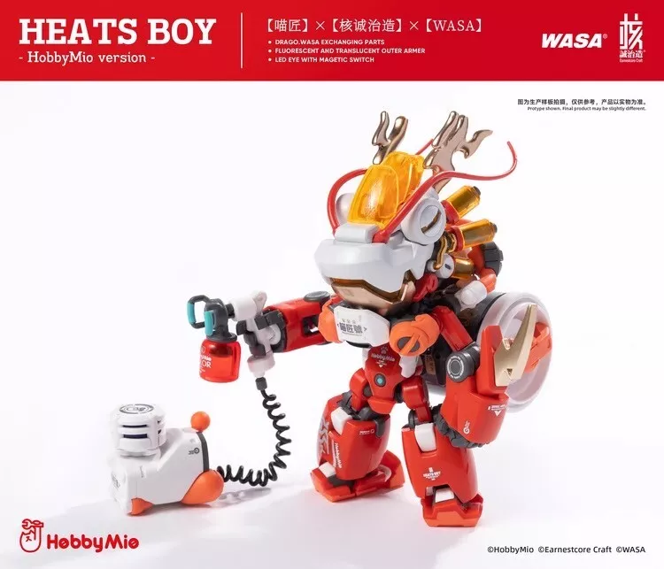 Heats Boy (HobbyMio Ver.) Figure with Giant Airbrush - Image 11