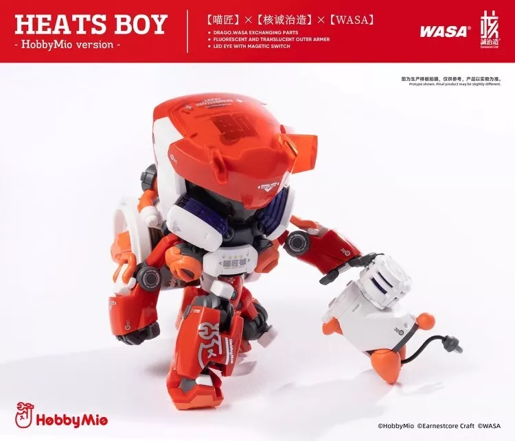 Heats Boy (HobbyMio Ver.) Figure with Giant Airbrush - Image 4