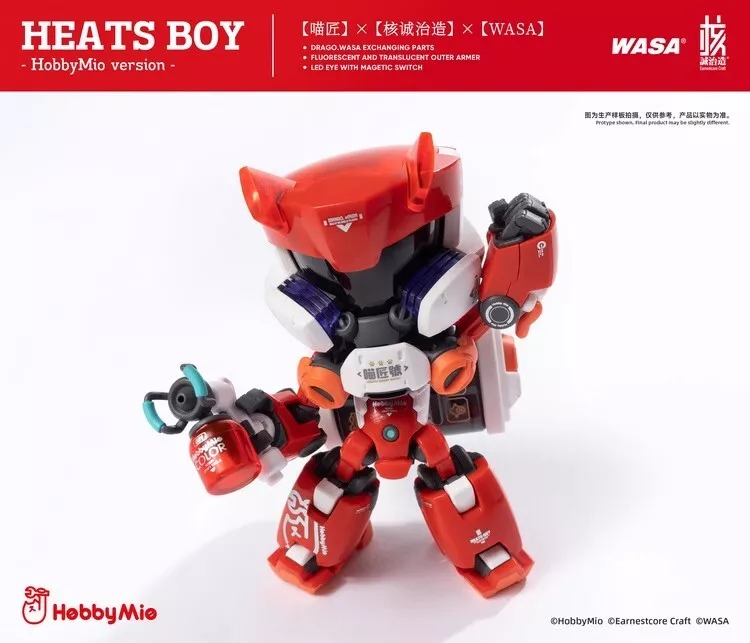 Heats Boy (HobbyMio Ver.) Figure with Giant Airbrush - Image 5