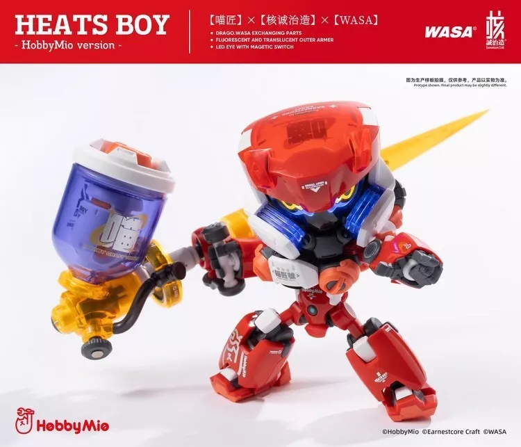 Heats Boy (HobbyMio Ver.) Figure with Giant Airbrush - Image 8