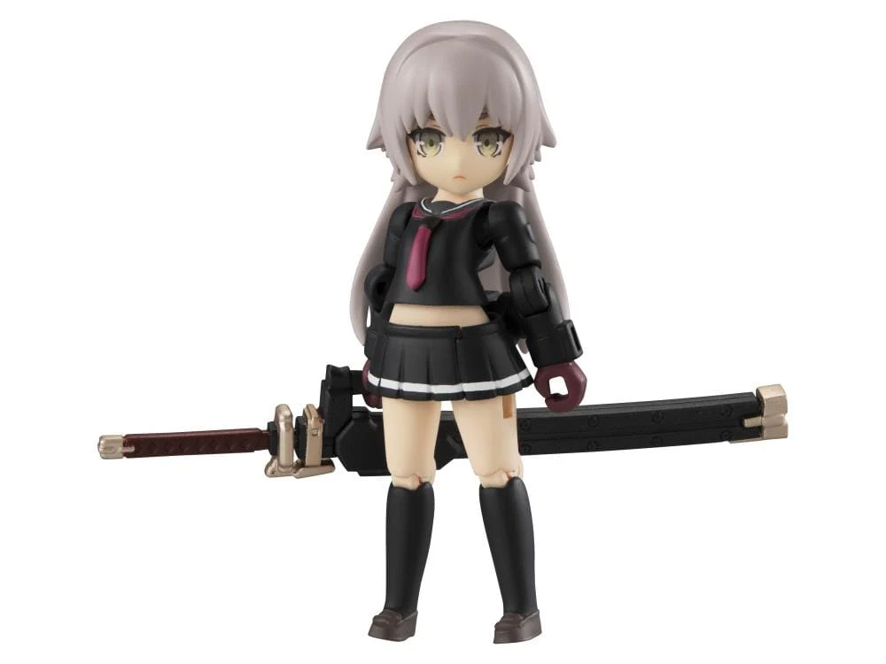 Heavily Armed High School Girls Desktop Army Team 1 Box of 3 Figures - Image 2
