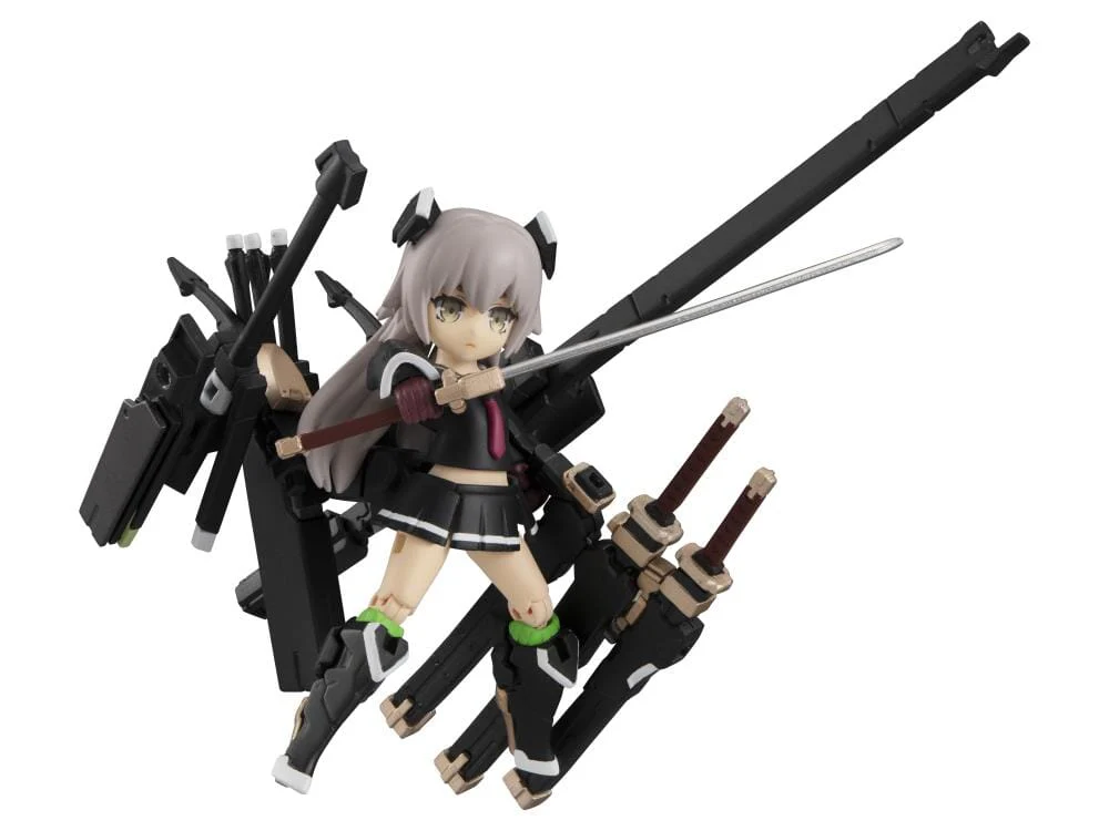 Heavily Armed High School Girls Desktop Army Team 1 Box of 3 Figures - Image 4