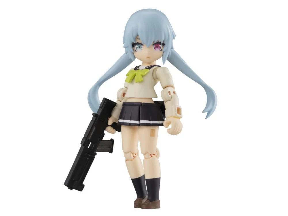 Heavily Armed High School Girls Desktop Army Team 1 Box of 3 Figures - Image 5