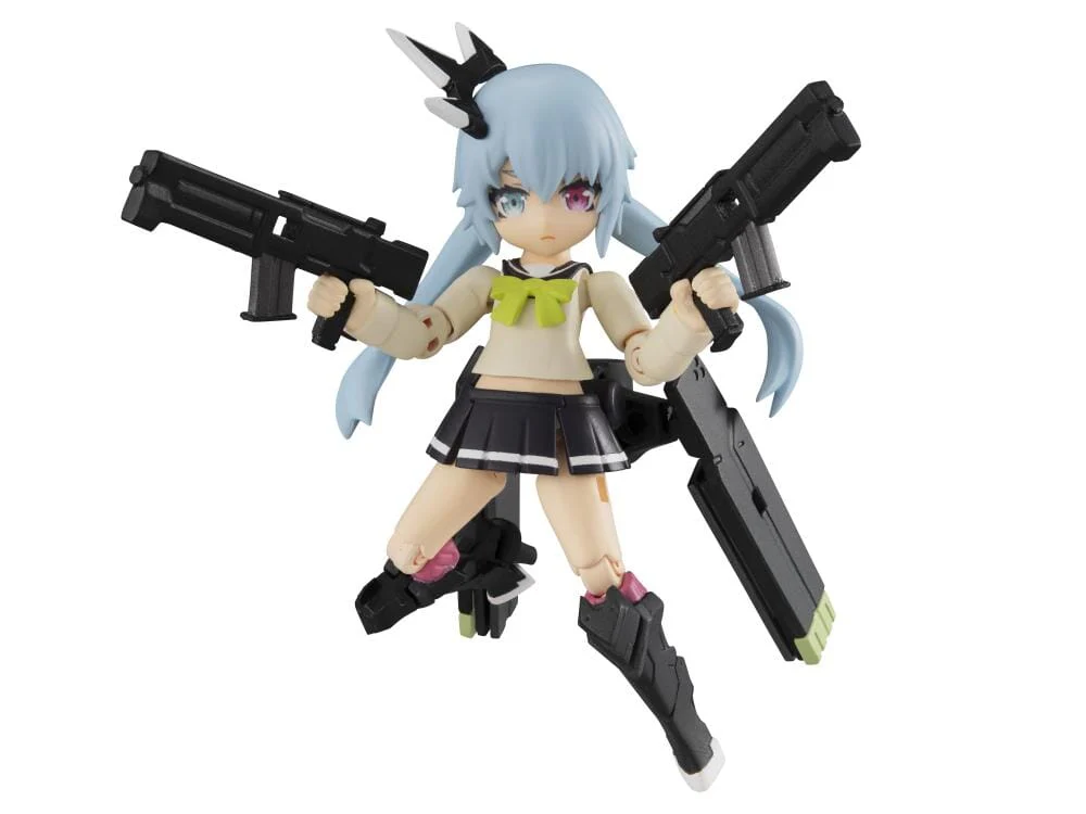 Heavily Armed High School Girls Desktop Army Team 1 Box of 3 Figures - Image 6