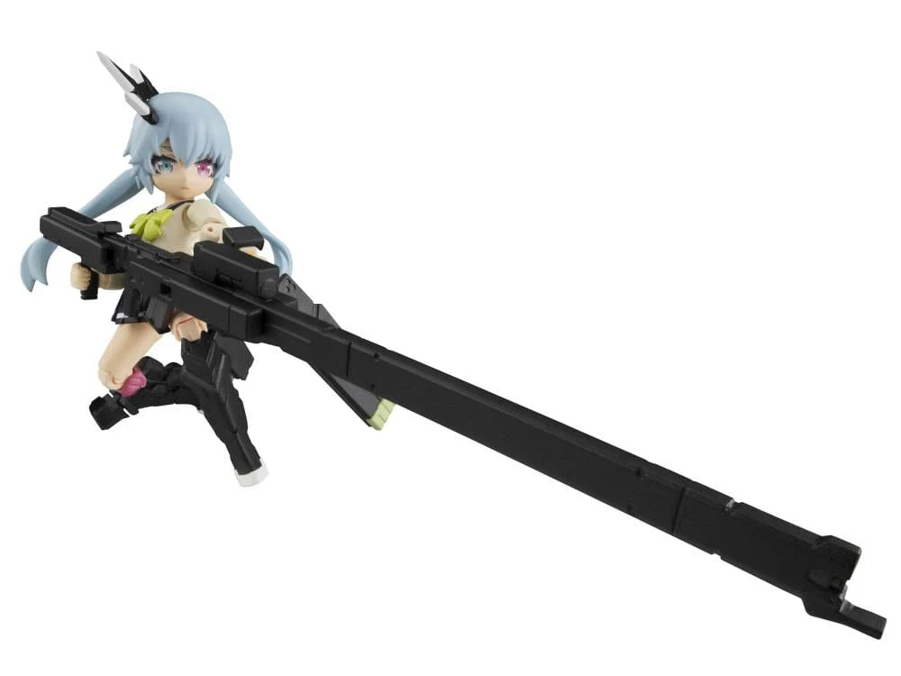 Heavily Armed High School Girls Desktop Army Team 1 Box of 3 Figures - Image 7
