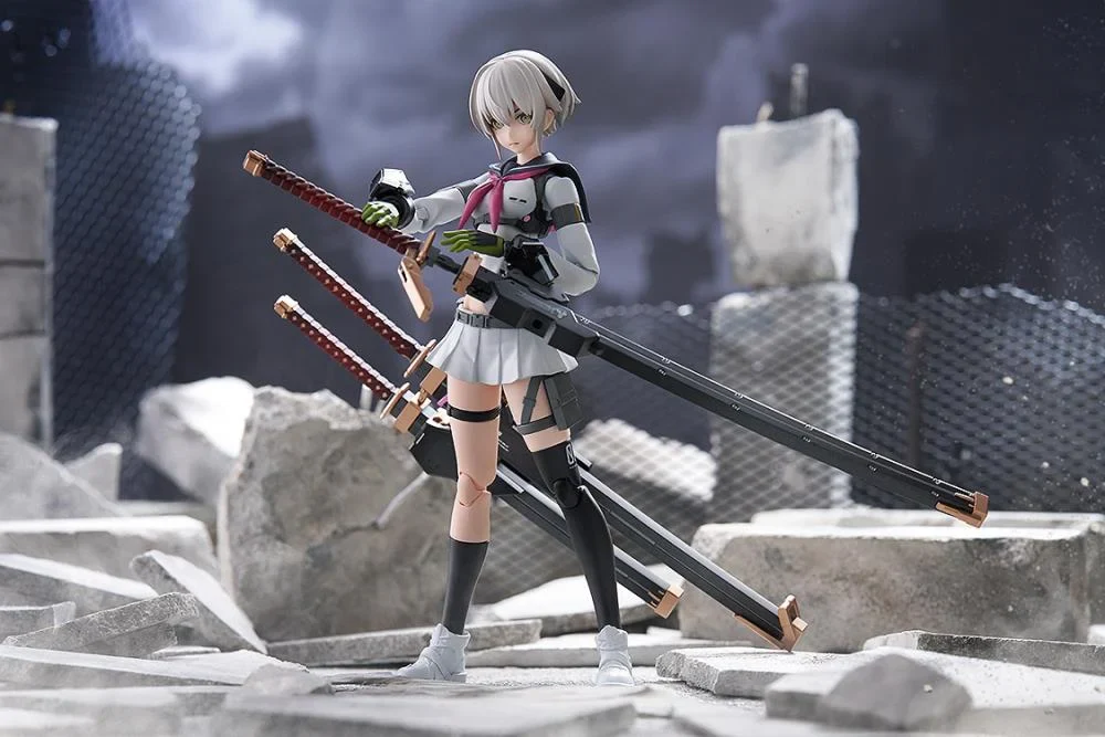 Heavily Armed High School Girls PLAMAX Ichi (Early Ver.) Model Kit - Image 3
