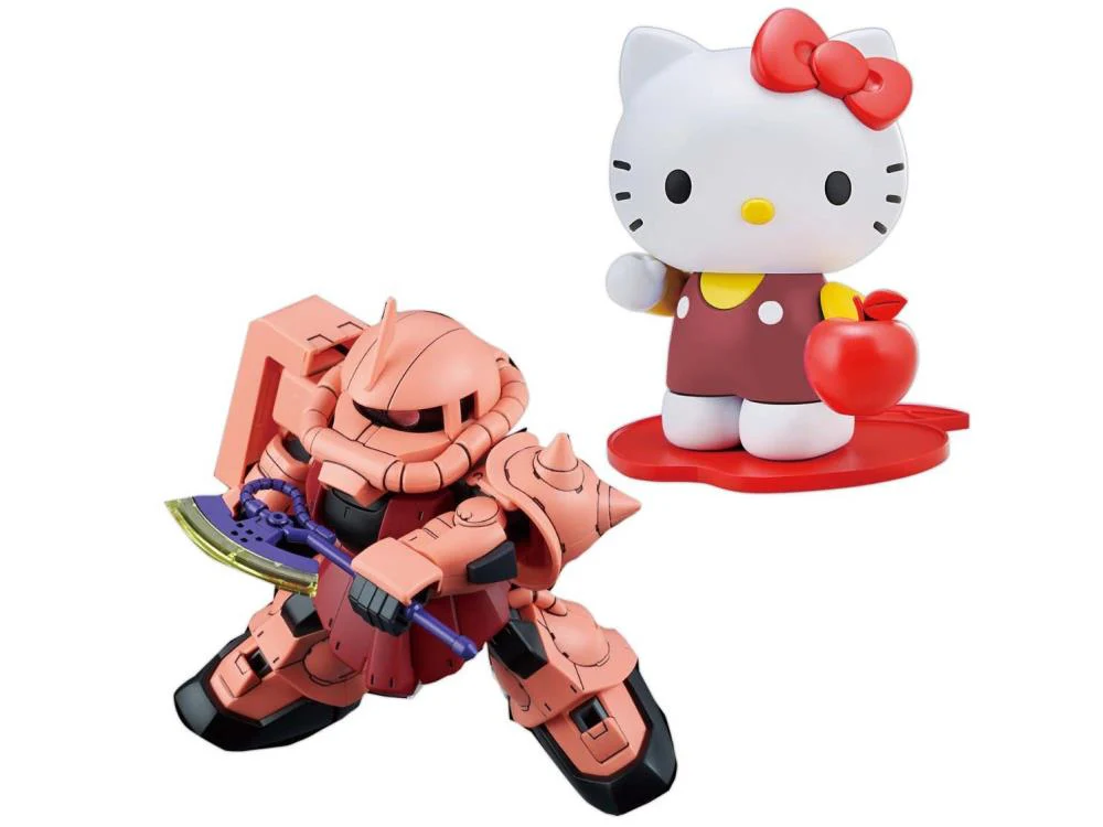 Hello Kitty x SD Gundam Cross Silhouette MS-06S Char's Zaku II - Image 4