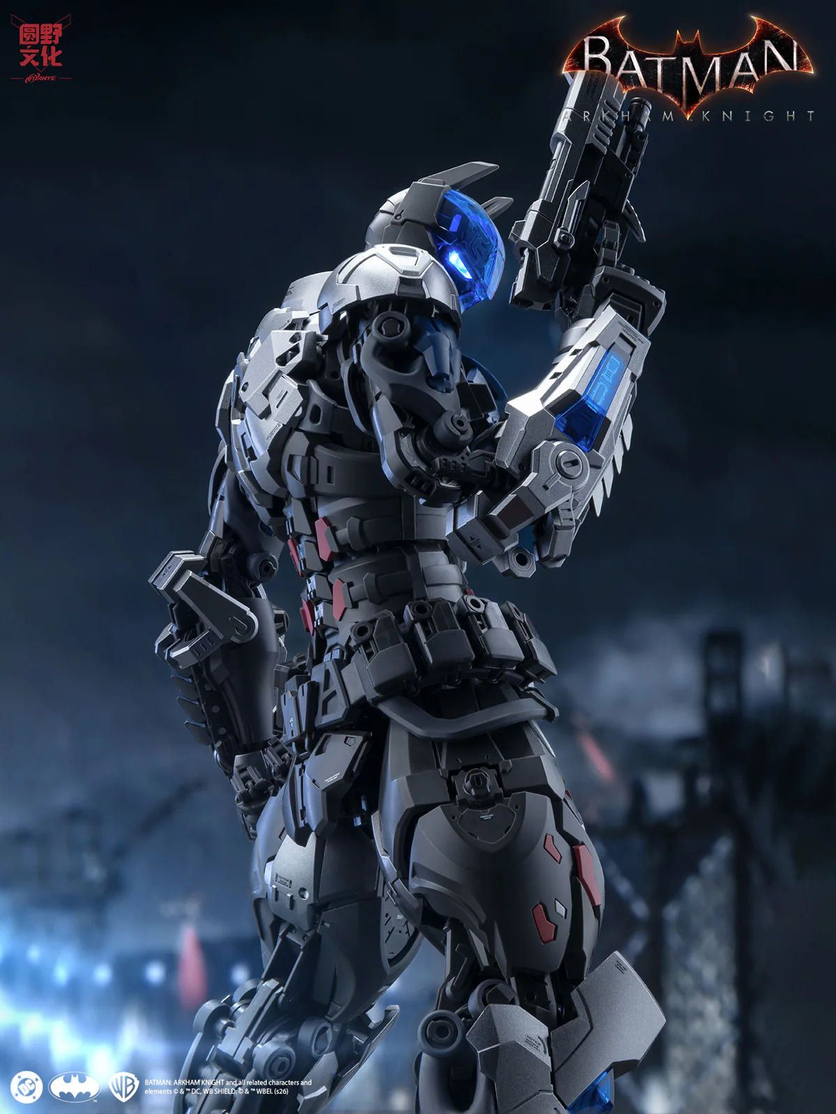 Batman Arkham Knight Over Zero Arkham Knight 1/10 Scale Model Kit - Image 32