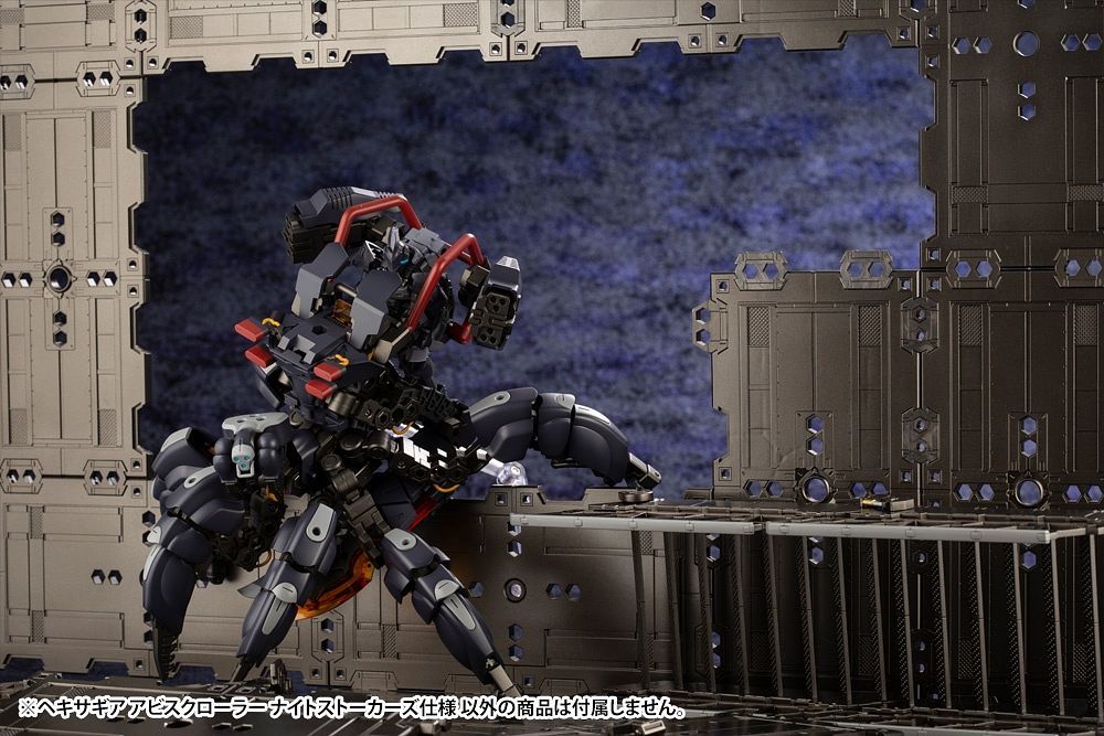 Hexa Gear Abysscrawler (Night Stalkers Ver.) 1/24 Scale Model Kit (Reissue) - Image 14