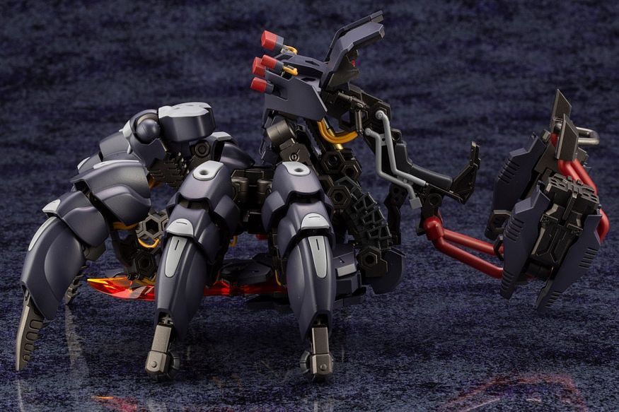 Hexa Gear Abysscrawler (Night Stalkers Ver.) 1/24 Scale Model Kit (Reissue) - Image 5