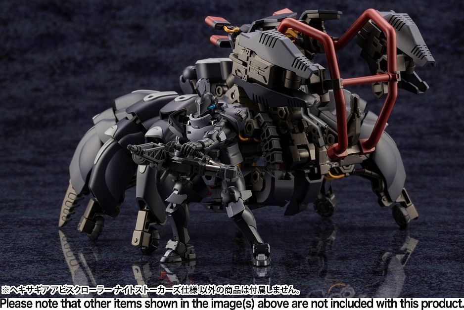 Hexa Gear Abysscrawler (Night Stalkers Ver.) 1/24 Scale Model Kit (Reissue) - Image 6