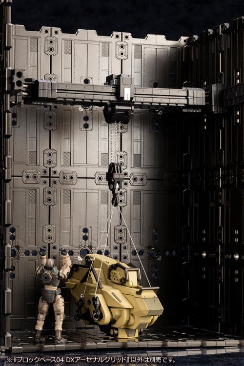 Hexa Gear Block Base 04 DX Arsenal Grid 1/24 Scale Model Kit - Image 2