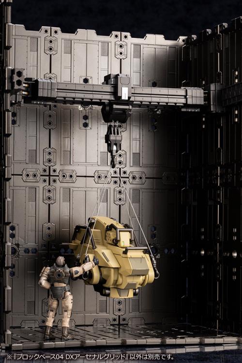 Hexa Gear Block Base 04 DX Arsenal Grid 1/24 Scale Model Kit - Image 3