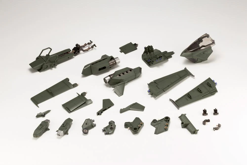 Hexa Gear Booster Pack 005 Jet Pod (Dark Green Ver.) Model Kit - Image 7