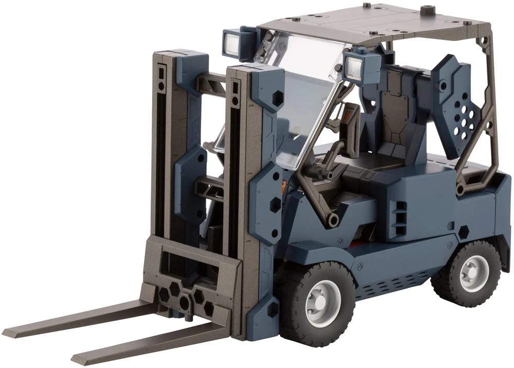 Hexa Gear Booster Pack 006 Forklift (Dark Blue Vers.) 1/24 Scale Model Kit - Image 17