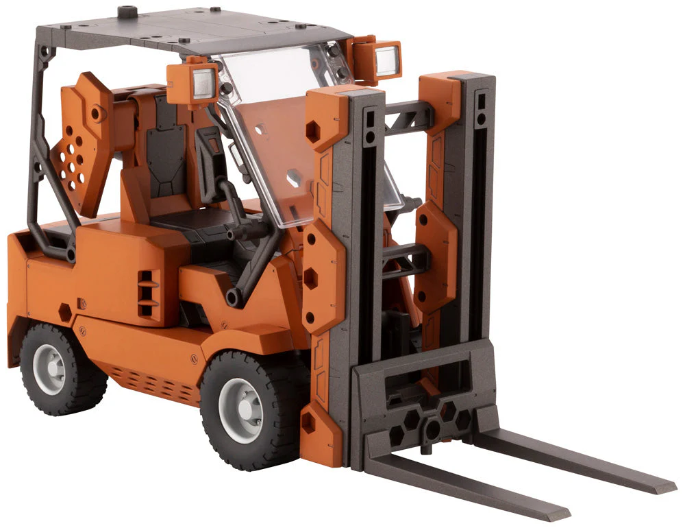 Hexa Gear Booster Pack 006 Forklift (Orange Vers.) 1/24 Scale Model Kit - Image 14