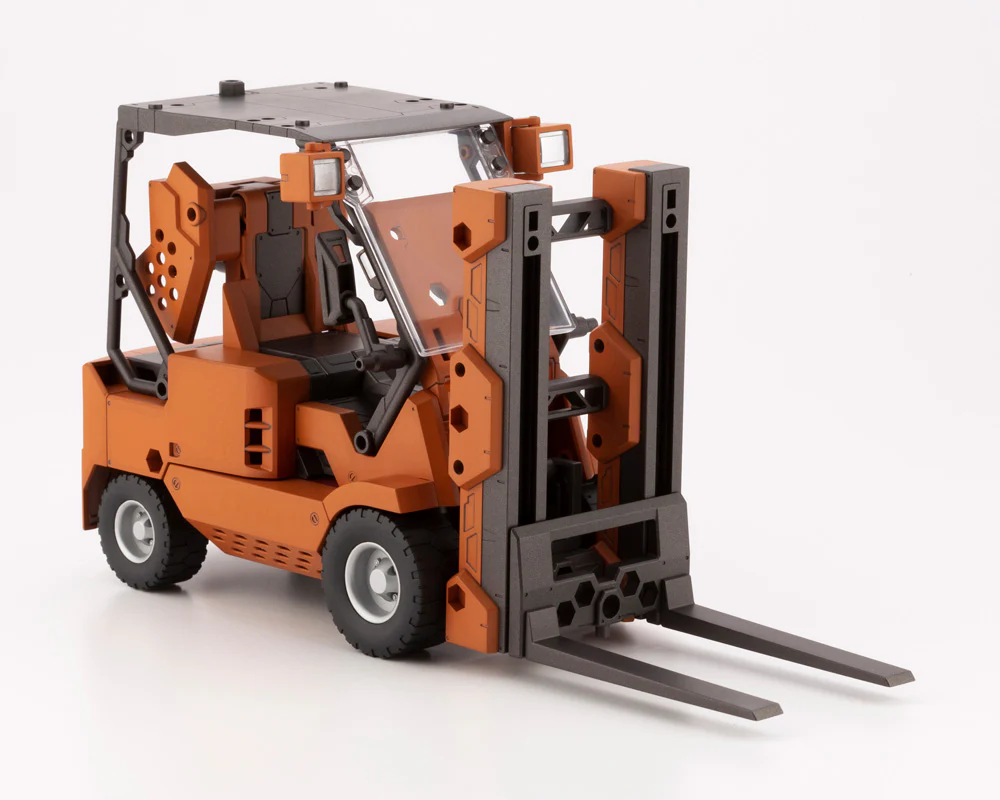 Hexa Gear Booster Pack 006 Forklift (Orange Vers.) 1/24 Scale Model Kit - Image 2