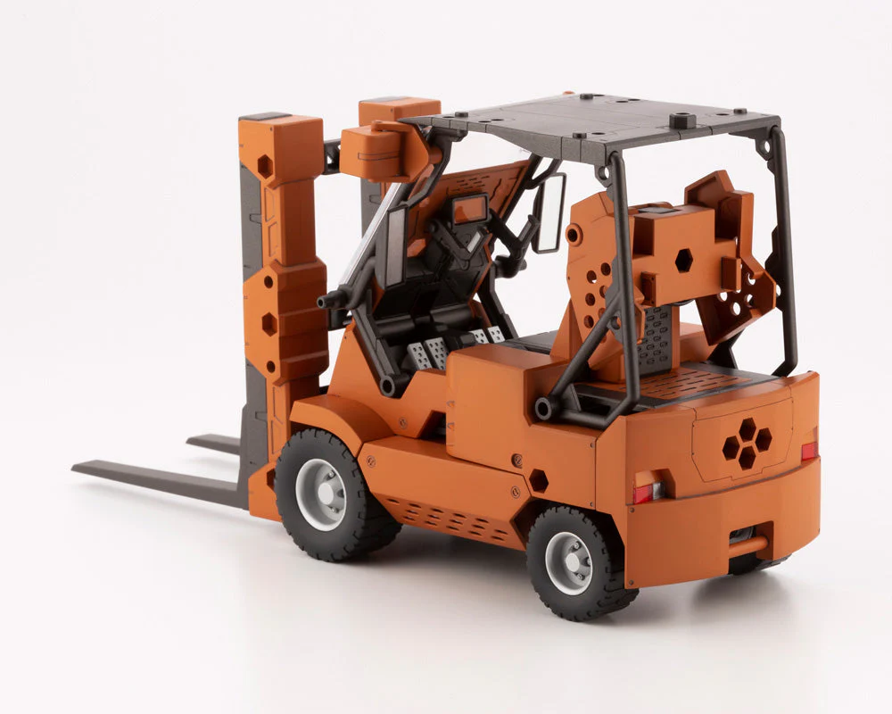 Hexa Gear Booster Pack 006 Forklift (Orange Vers.) 1/24 Scale Model Kit - Image 3