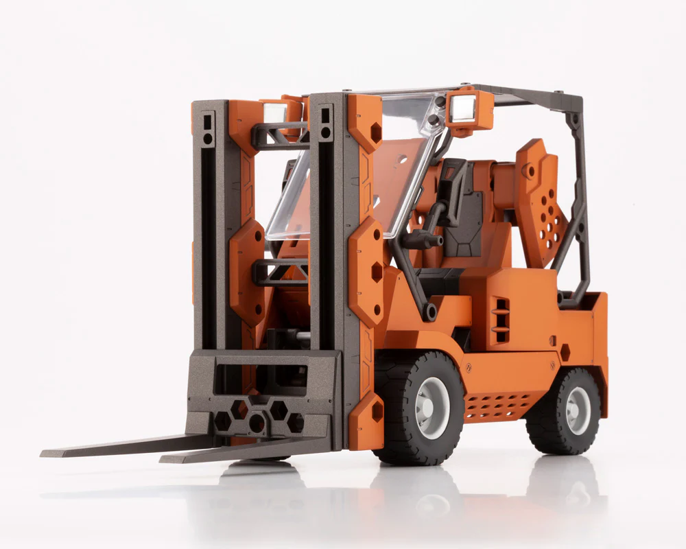 Hexa Gear Booster Pack 006 Forklift (Orange Vers.) 1/24 Scale Model Kit - Image 5