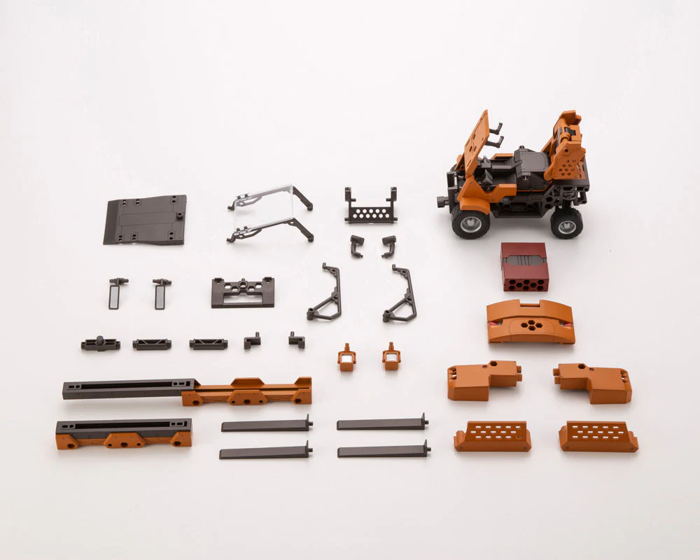 Hexa Gear Booster Pack 006 Forklift (Orange Vers.) 1/24 Scale Model Kit - Image 6