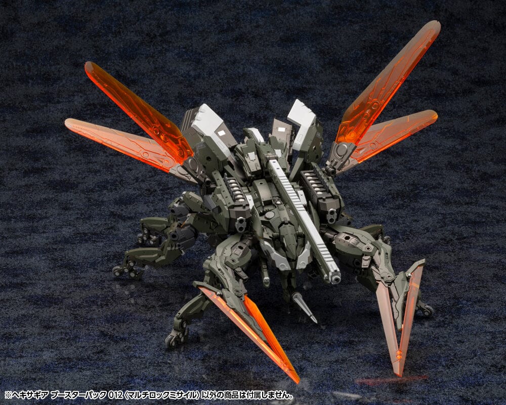 Hexa Gear Booster Pack 012 Multi-Lock Missile 1/24 Scale Model Kit - Image 15