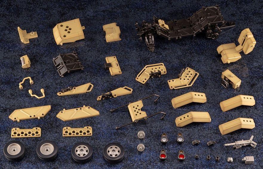 Hexa Gear Booster Pack 003 Desert Buggy 1/24 Scale Model Kit - Image 3