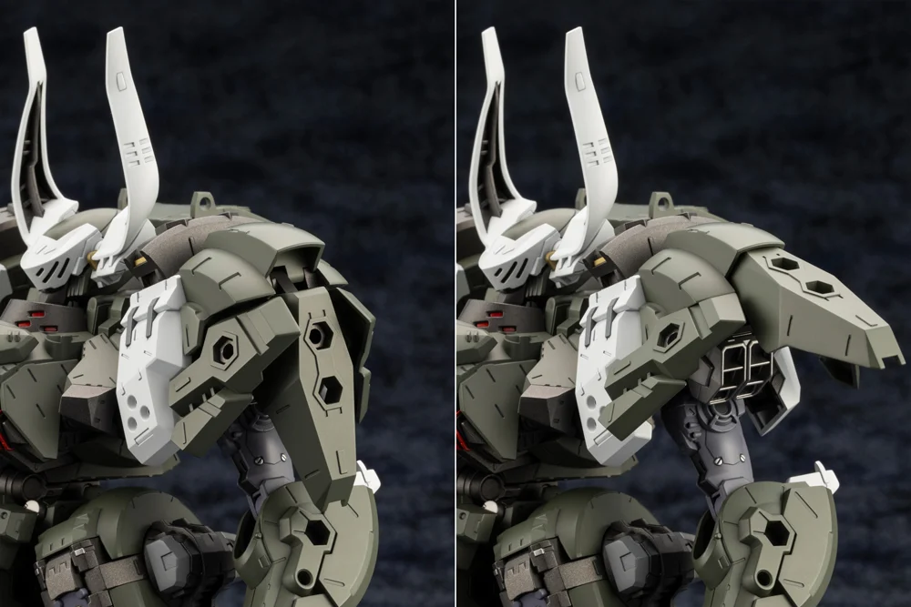 Hexa Gear Bulkarm Wolfzerker 1/24 Scale Model Kit - Image 24