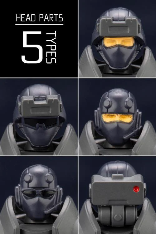 Hexa Gear Early Governor Vol.1 (Night Stalker Type) 1/24 Scale Model Kit Set - Image 5