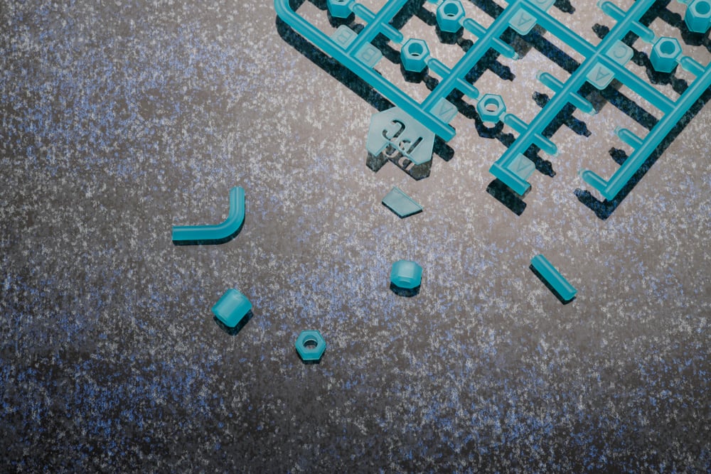 Hexa Gear EX Unit 002 Hexa G-R.A.M. (Blue Ver.) 1/24 Scale Model Accessory Set - Image 6