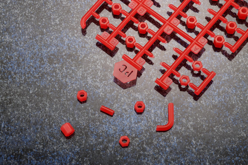 Hexa Gear EX Unit 002 Hexa G-R.A.M. (Red Ver.) 1/24 Scale Model Accessory Set - Image 6